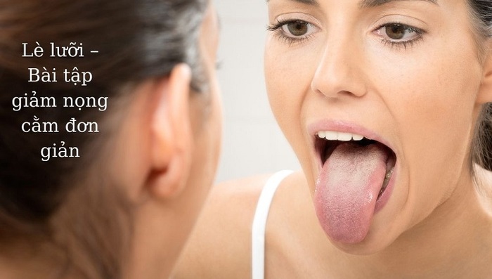 Bài tập lè lưỡi hiệu quả cải thiện nọng cằm mà không cần phẫu thuật 