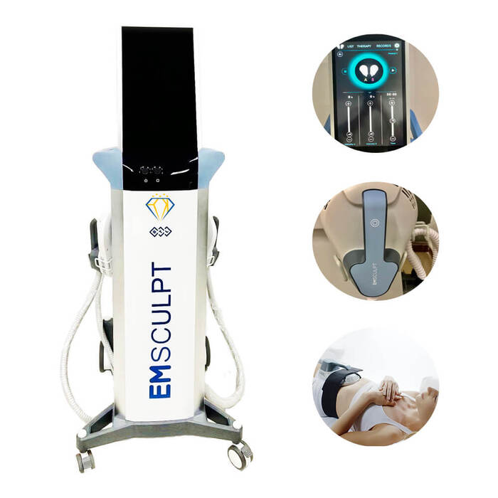 Nâng mông bằng máy Emsculpt áp dụng bước sóng năng lượng điện từ nâng cơ, kích thước cơ mông phát triển 