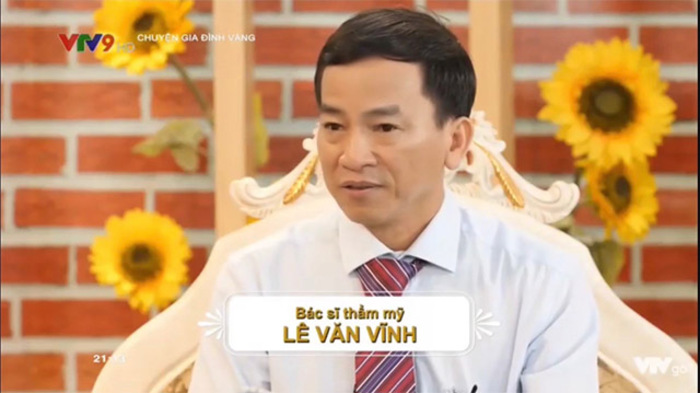 Bác sĩ Lê Văn Vĩnh là chuyên gia thẩm mỹ tạo hình nổi tiếng khá có tiếng 