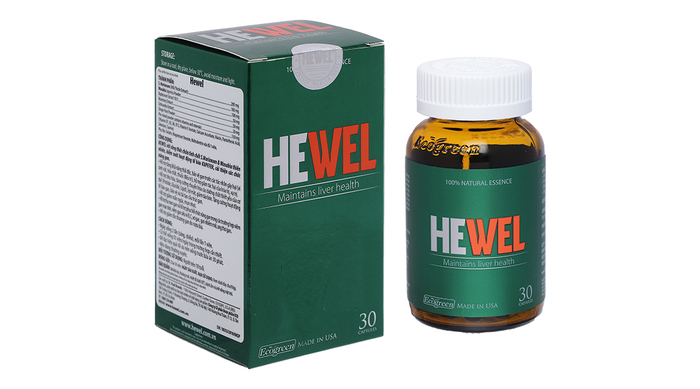 Thuốc giải độc gan Hewel của Mỹ  có các tác dụng tốt trong việc cải thiện chức năng gan 