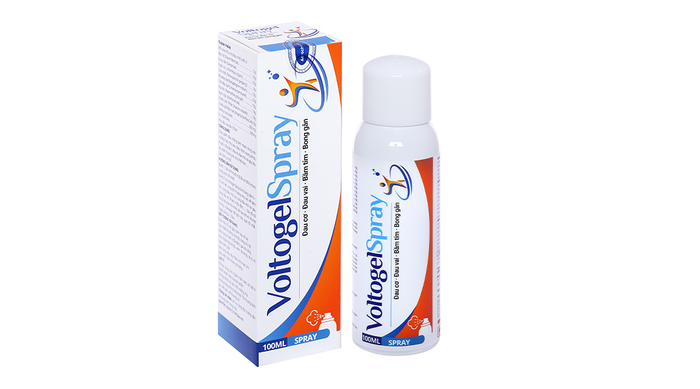 Voltogel Spray là thuốc xịt giảm đau phù hợp cho tình trạng đau nhức xương khớp, thoát vị đĩa đệm 
