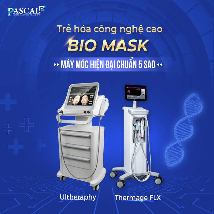 Bio Masl là công nghệ ter hóa vùng mắt sử dụng những trang thiết bị hiện đại để cải thiện da mắt lão hóa 
